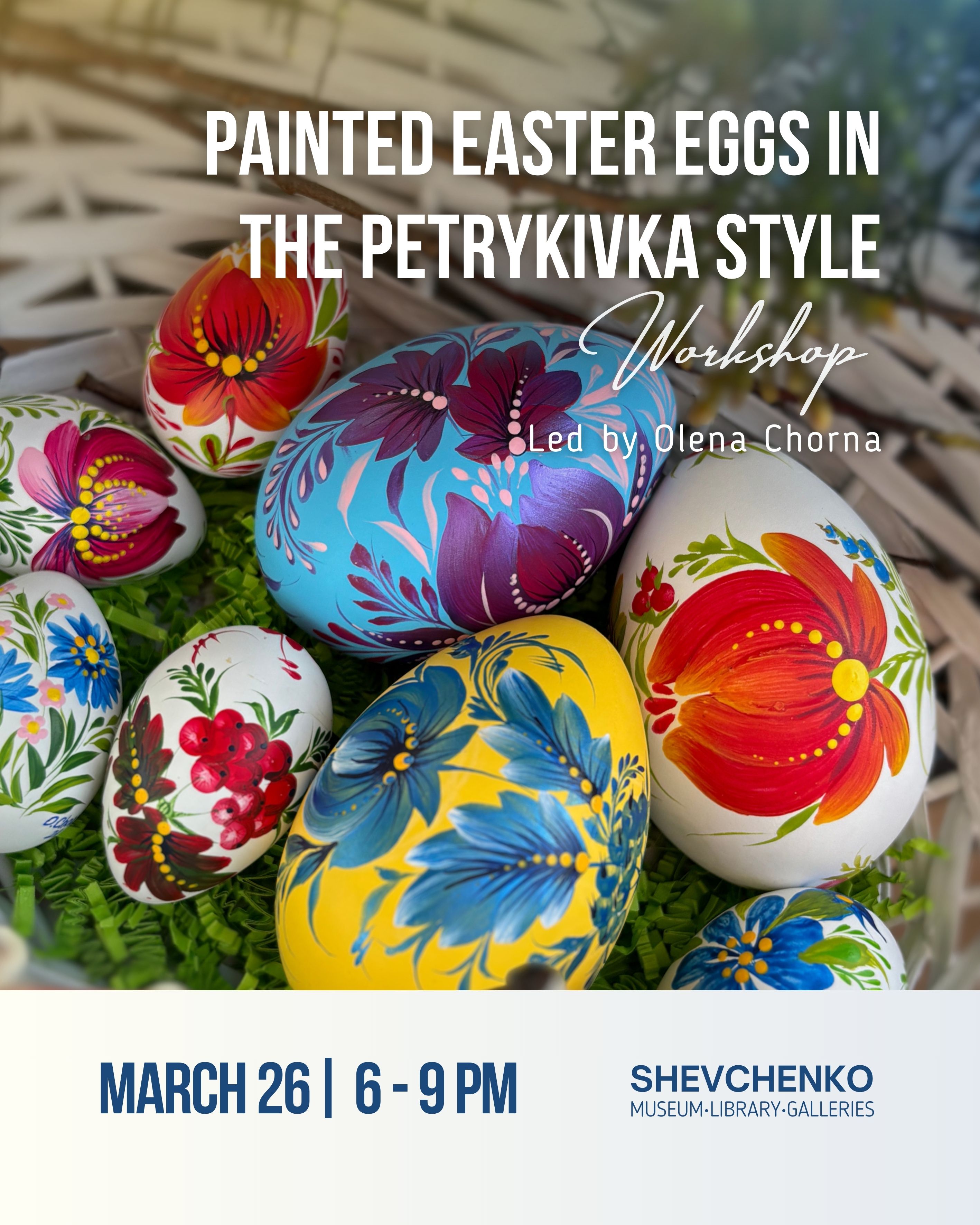 Petrykivka Pysankka workshop